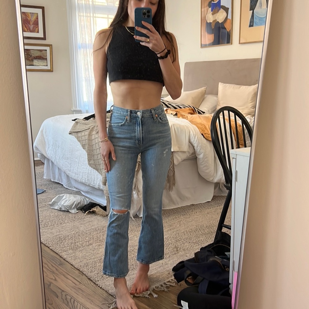 Citizens of Humanity Demy Cropped Flare Jean